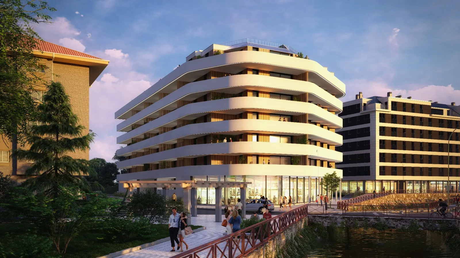 ORVIII — render exterior de la próxima promoción residencial